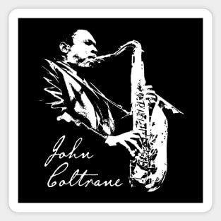 John Coltrane - Vintage Fan Art Sticker